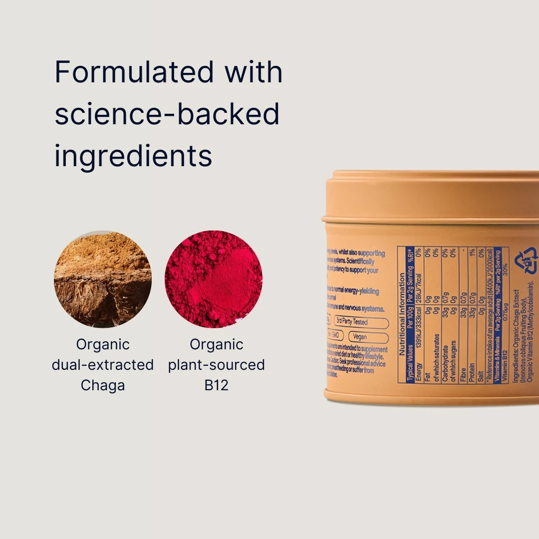Chaga Mushroom Powder (60g Pouch) - Image 7