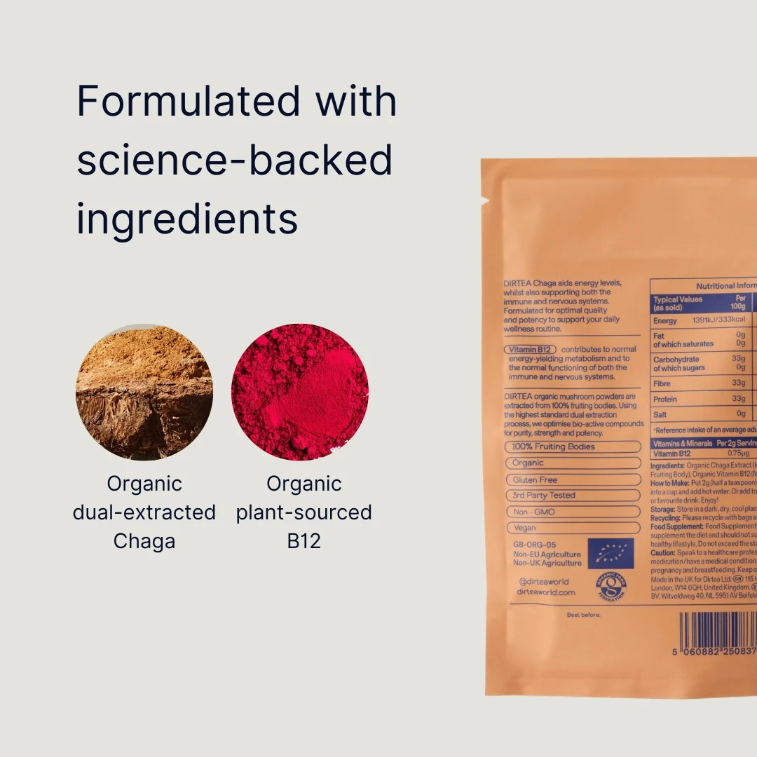 Chaga Mushroom Powder (60g Pouch) - Image 9