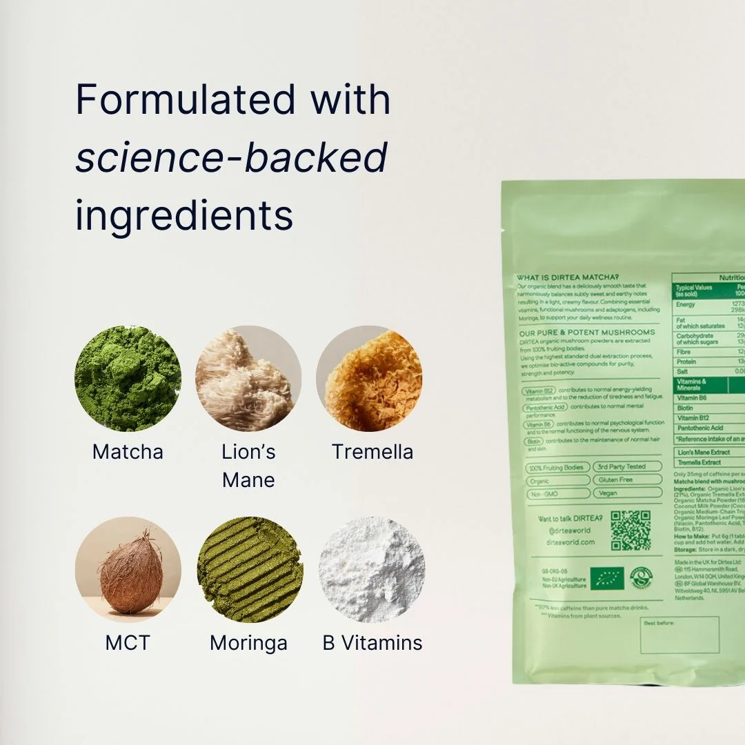 5 x DIRTEA Matcha Travel Sachets - Image 4
