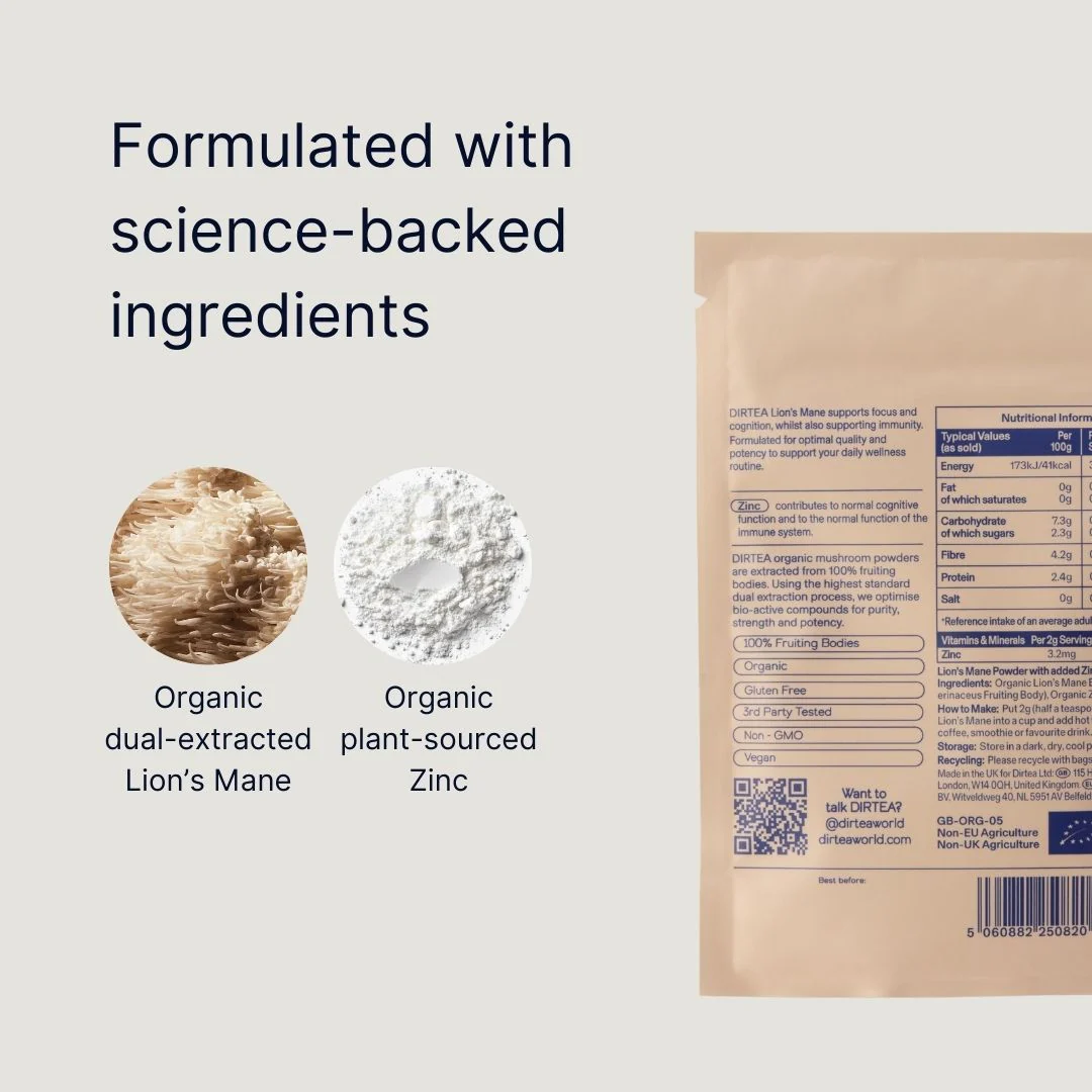 Lion's Mane Mushroom Powder (60g Pouch) - Image 8